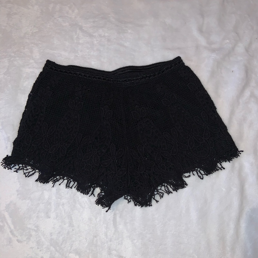 Black shorts